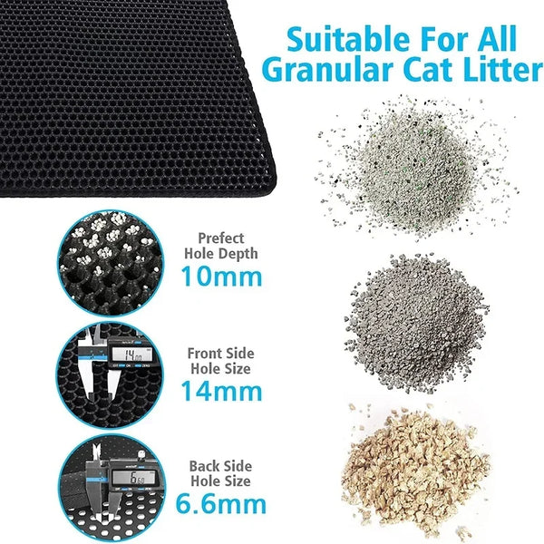 Purrfect Clean Cat Litter Mat