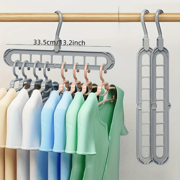 Magic Space Saver Hangers - Retail Bros. Discounts clothing accessories WHITE