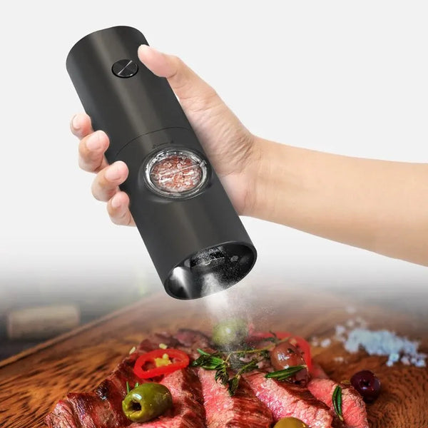 Smart Spice Grinder with LED Light