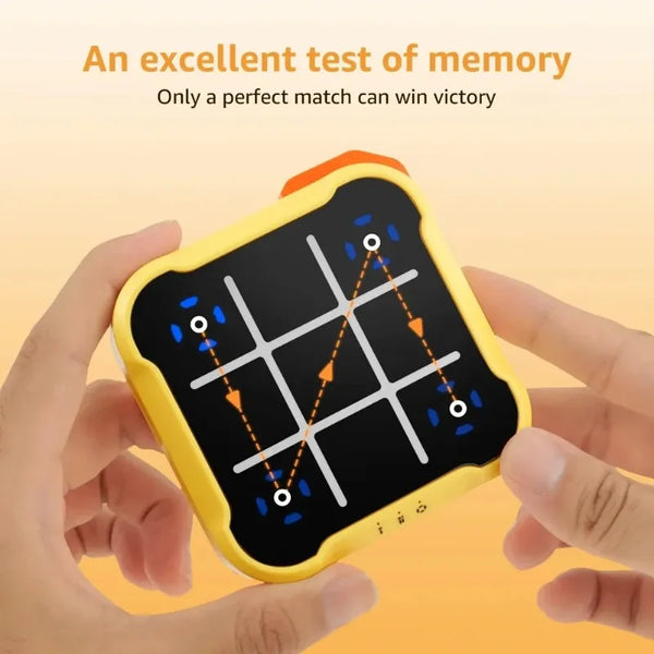 Smart Play TicTacToe Fun Board - Retail Bros. Discounts kids toy yellow