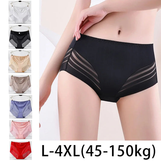 Comfy Lace Midrise Panties - Retail Bros. Discounts White / L / 1pcs