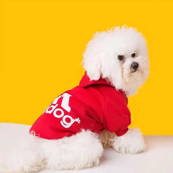 Cozy Pup Winter Hoodie - Retail Bros. Discounts pets WHITE / XS 1KG-1.5KG