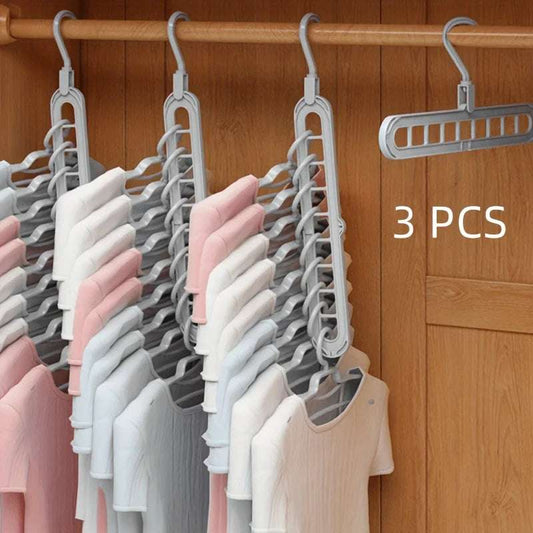 Magic Space Saver Hangers - Retail Bros. Discounts clothing accessories WHITE