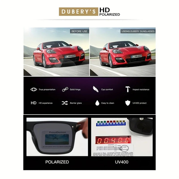 DUBERY Eco-Friendly Polarized Shades