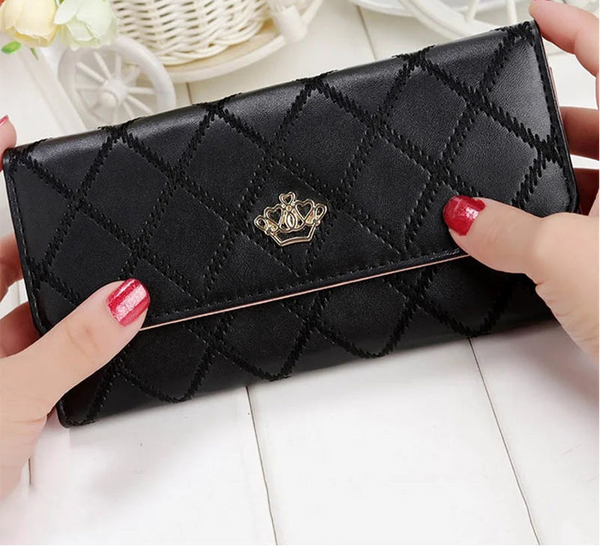 Chic Pink Women's Wallet - Retail Bros. Discounts clothing accessories Black