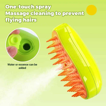 Steam Groom Pet Brush BOGO - Retail Bros. Discounts Pet Brush Green 2PCS