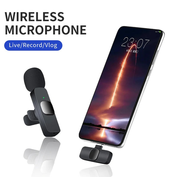 Clip-On Wireless Mic for Phones - Retail Bros. Discounts electronics TypeC-1