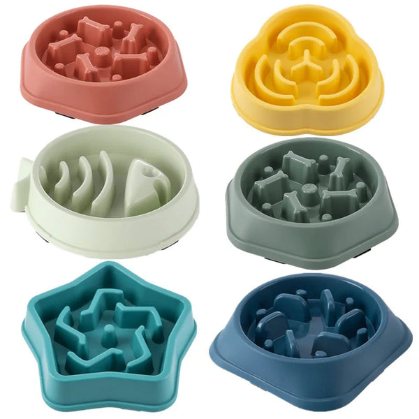 Pet Slow Feeder Bowl