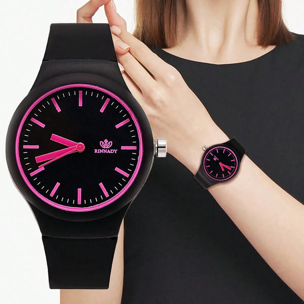 Chic Silicone Ladies Watch