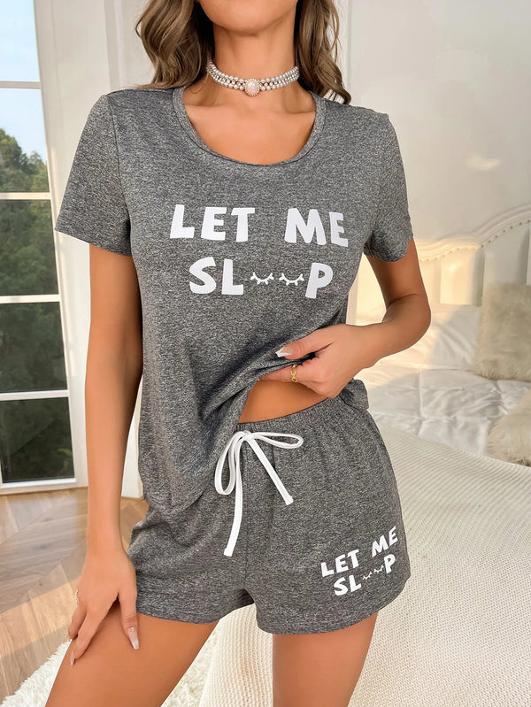 Cozy Gray Pajama Set