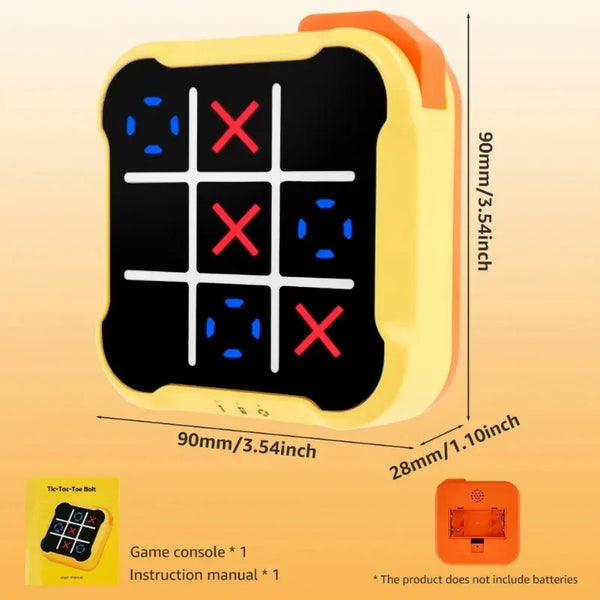 Smart Play TicTacToe Fun Board - Retail Bros. Discounts kids toy yellow